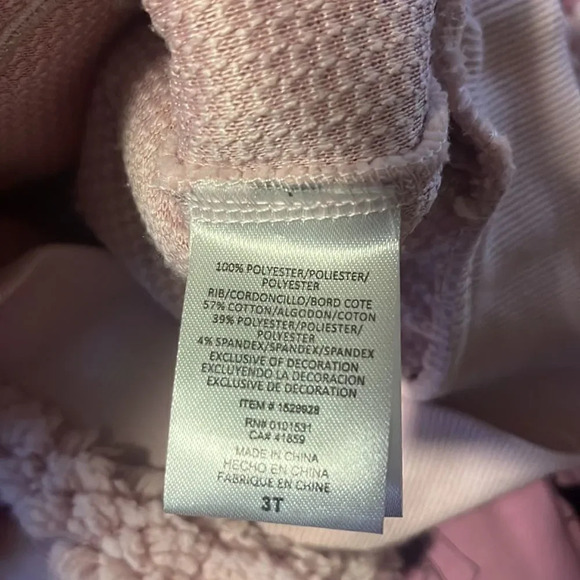 #7 Disney’s Beauty & the Beast Belle 2 piece Long sleeve Top & Leggings Size 6 - Picture 6 of 8